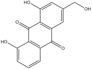 Aloe-emodin (Rhabarberone) 481-72-1